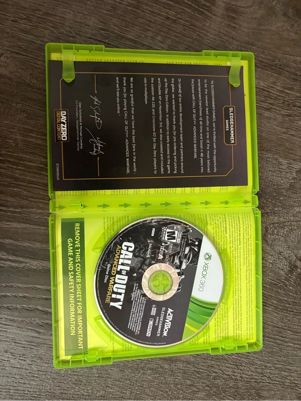 Xbox authentic call
